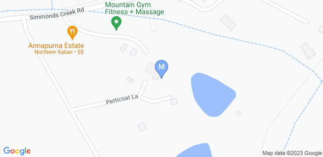 Map to Mountain Gym Fitness and Massage 